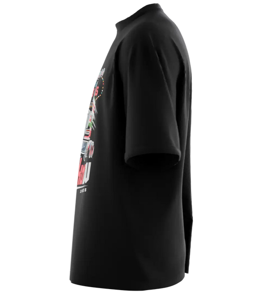 89stars | Мъжка Oversized тениска ’YaskaTV’ – Символ на новите хоризонти! - Мъжки oversized