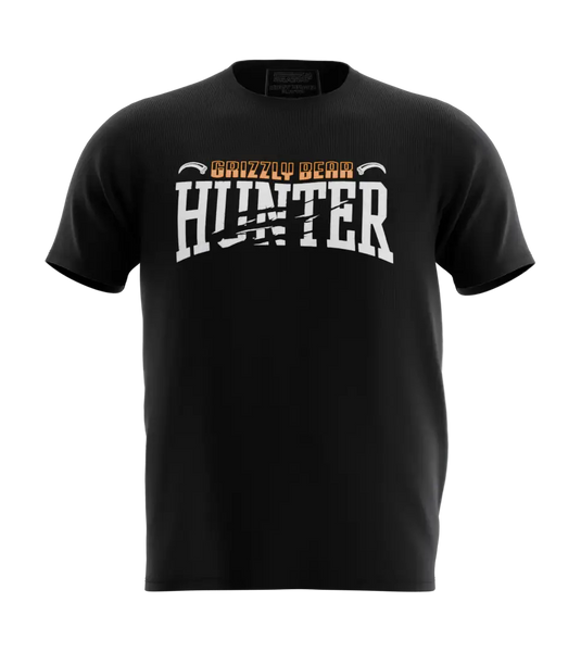 89stars | Мъжка Regular тениска ’Grizzly Bear Hunter’ – Силата на дивата природа! - Мъжки regular