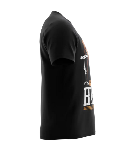 89stars | Мъжка Regular тениска ’Grizzly Bear Hunter’ – Силата на дивата природа! - Мъжки regular