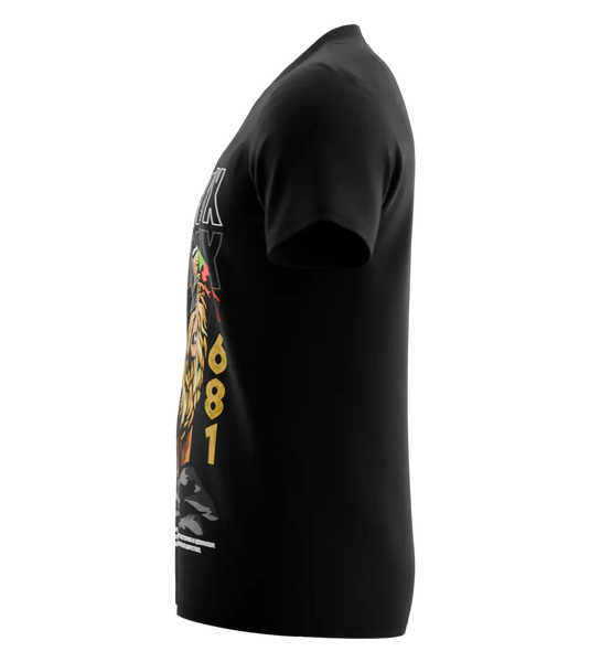 89stars | Мъжка V-neck тениска ’Аспарух’ – Носи силата на историята! - Мъжки v-neck