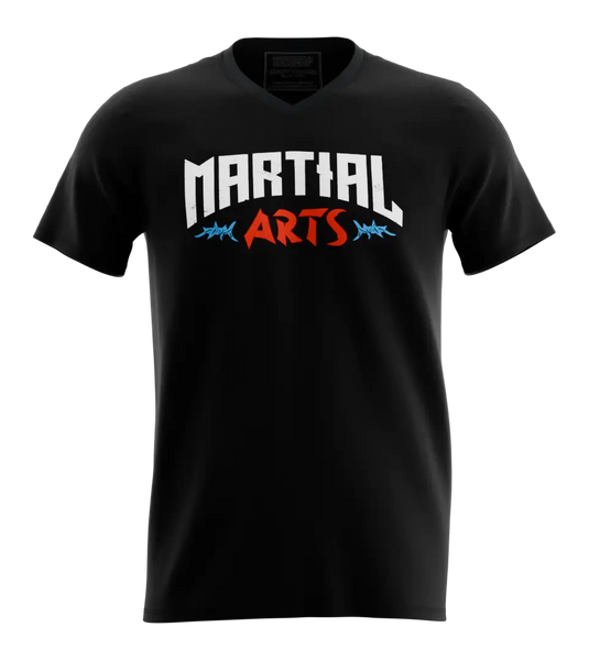 89stars | Мъжка V-neck тениска ’Martial Arts’ – Изкуството на силата и дисциплината! - Мъжки v-neck