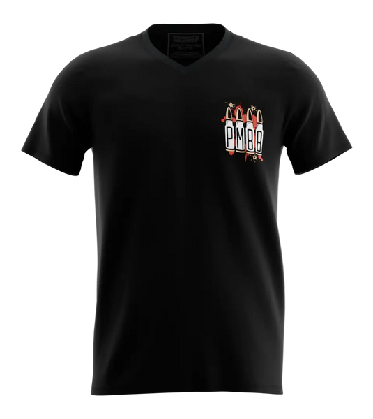 89stars | Мъжка V-neck тениска ’PM 88’’ – Направи своята смела заявка за стил и характер! - Мъжки v-neck