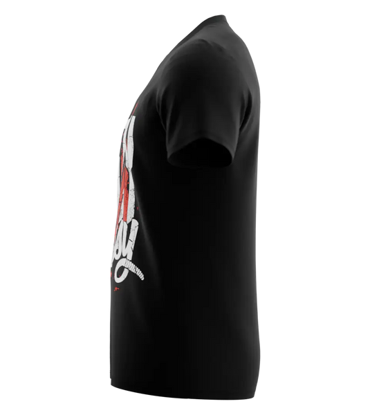 89stars | Мъжка V-neck Тениска ’Stay Sassy’ – Заяви своята решителност! - Мъжки v-neck