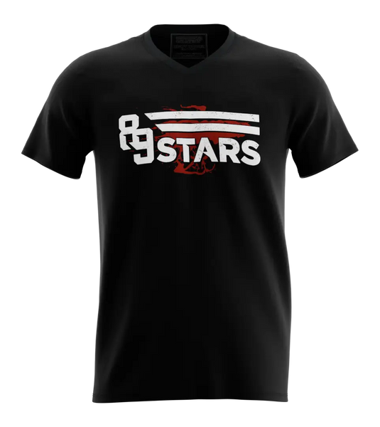 89stars | Мъжка V-neck Тениска ’Stay Sassy’ – Заяви своята решителност! - Мъжки v-neck