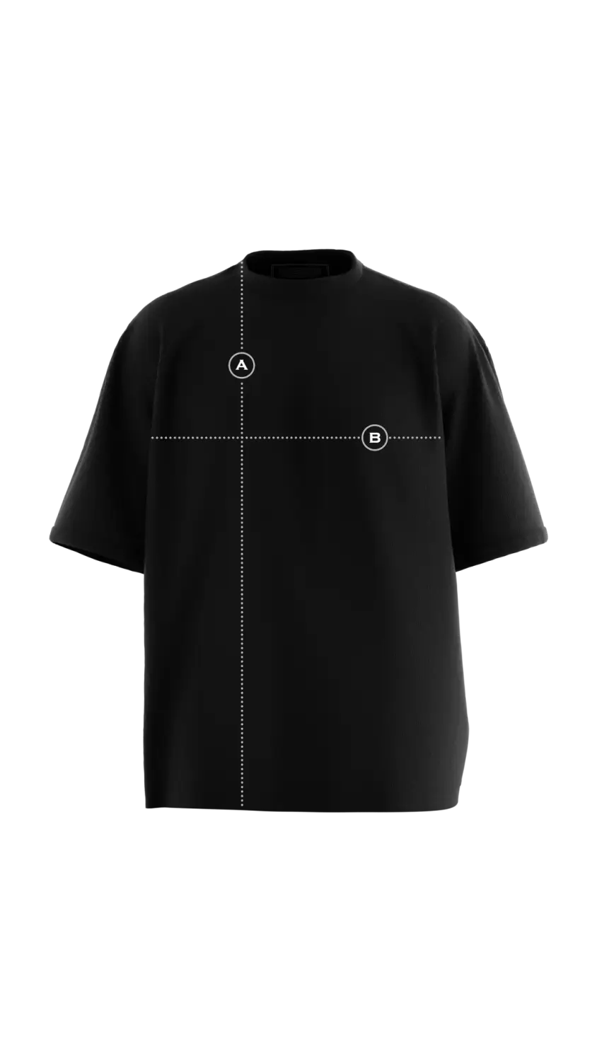 Таблица с размери Мъжки Oversized