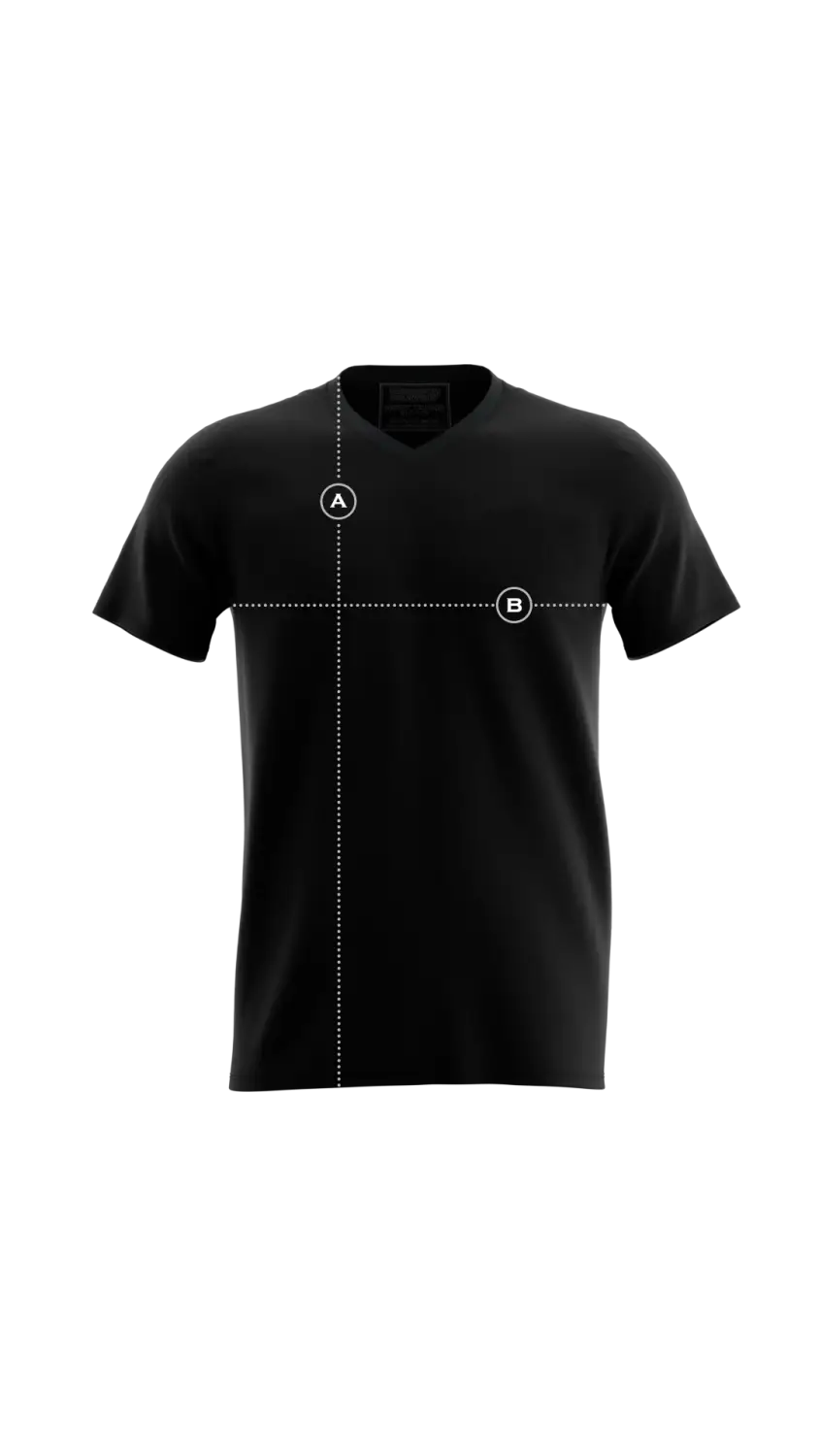 Таблица с размери Мъжки V-neck